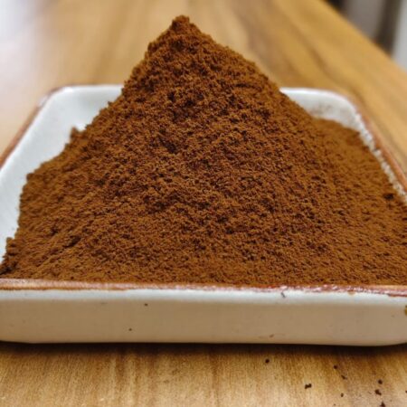 Instant coffee spray dried chicory blend