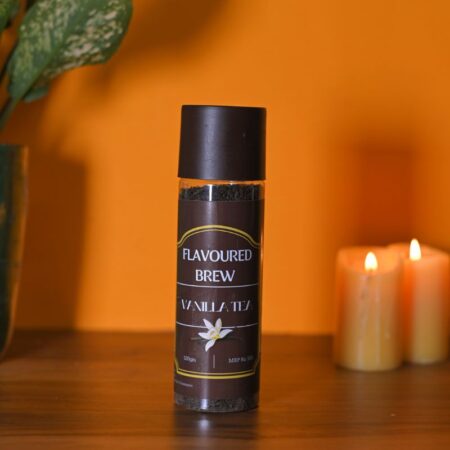 Tea vanilla milk / black