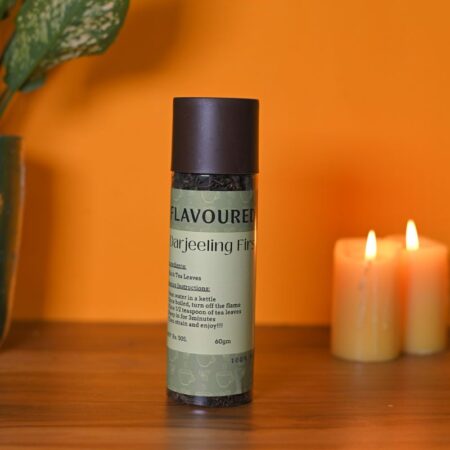 Black tea darjeeling whole leaf